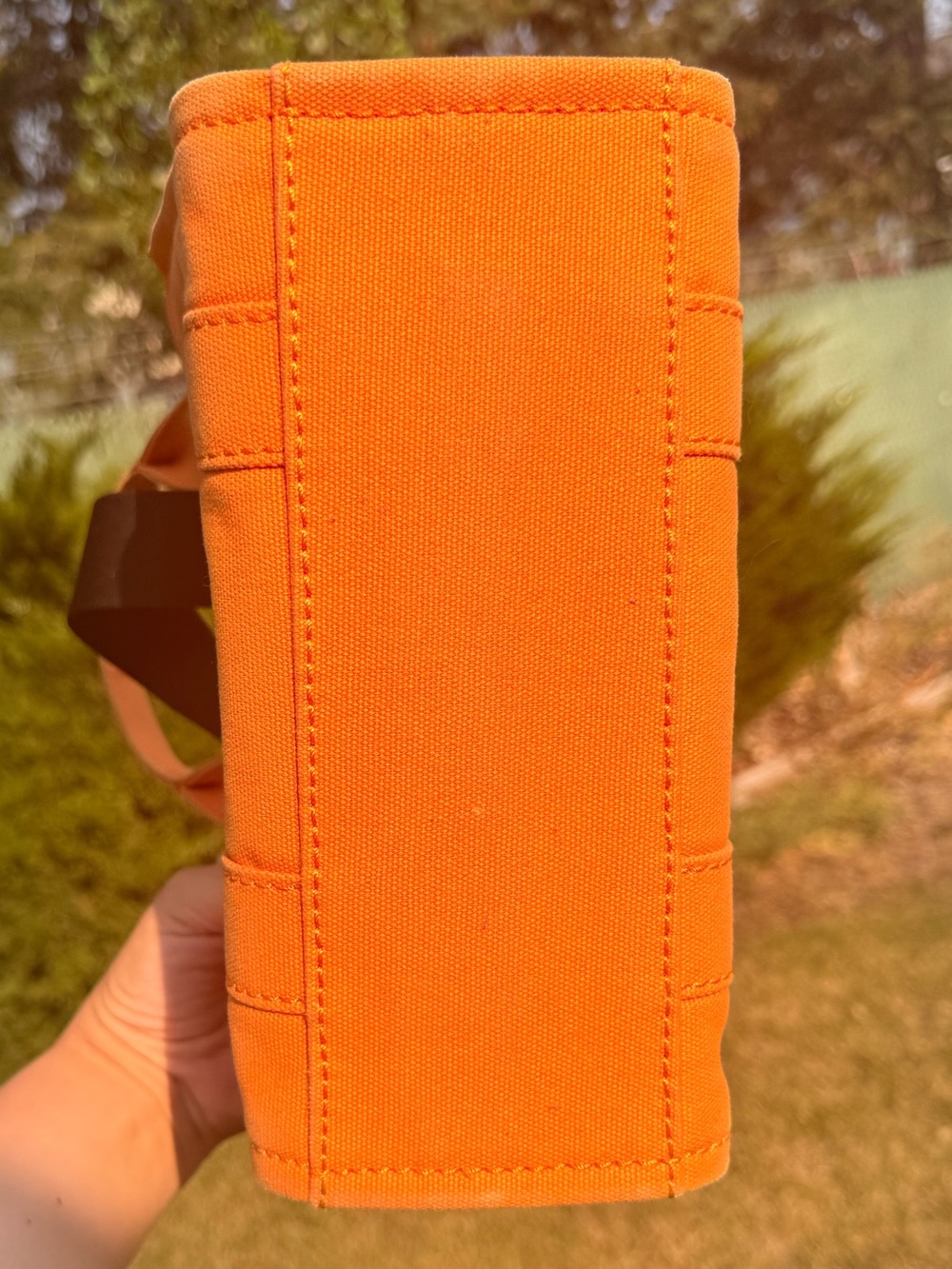 Marc Jacobs The Tote Bag in Orange Small - Picture 3 of 4